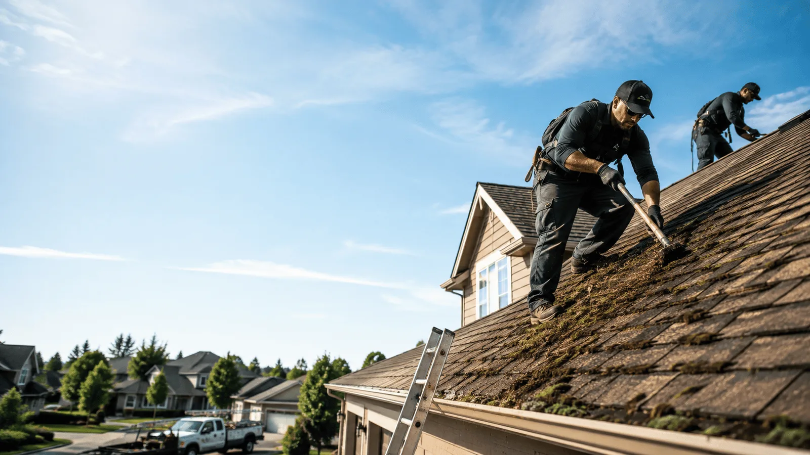 Roof Moss Removal in Ogden, KS near me